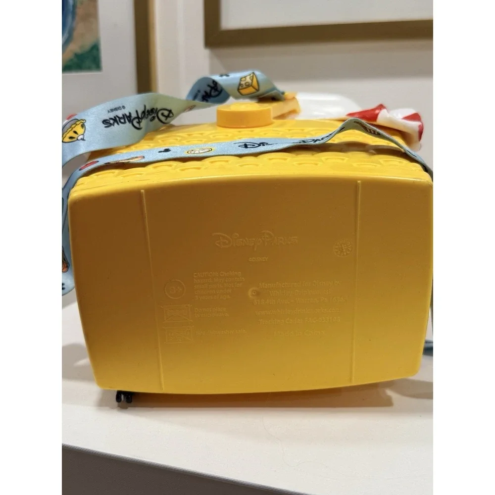 Disney Parks Mickey & Minnie's Runaway Railway Picnic Basket Popcorn Bucket 2023